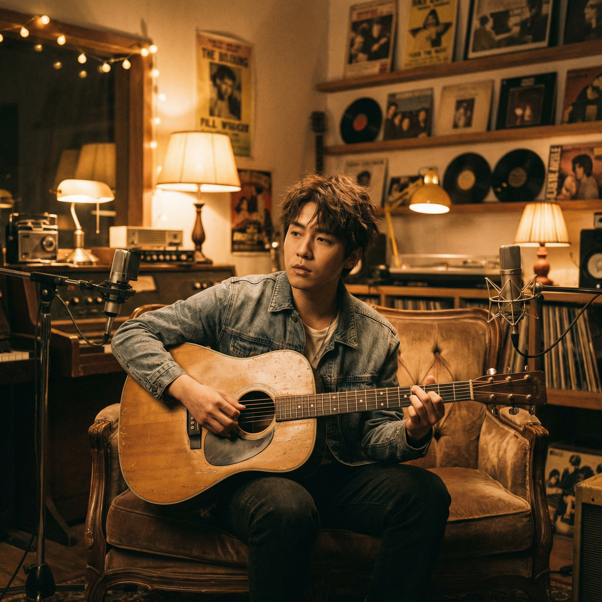 c7娱乐 - 独立音乐人陈默的黑白肖像